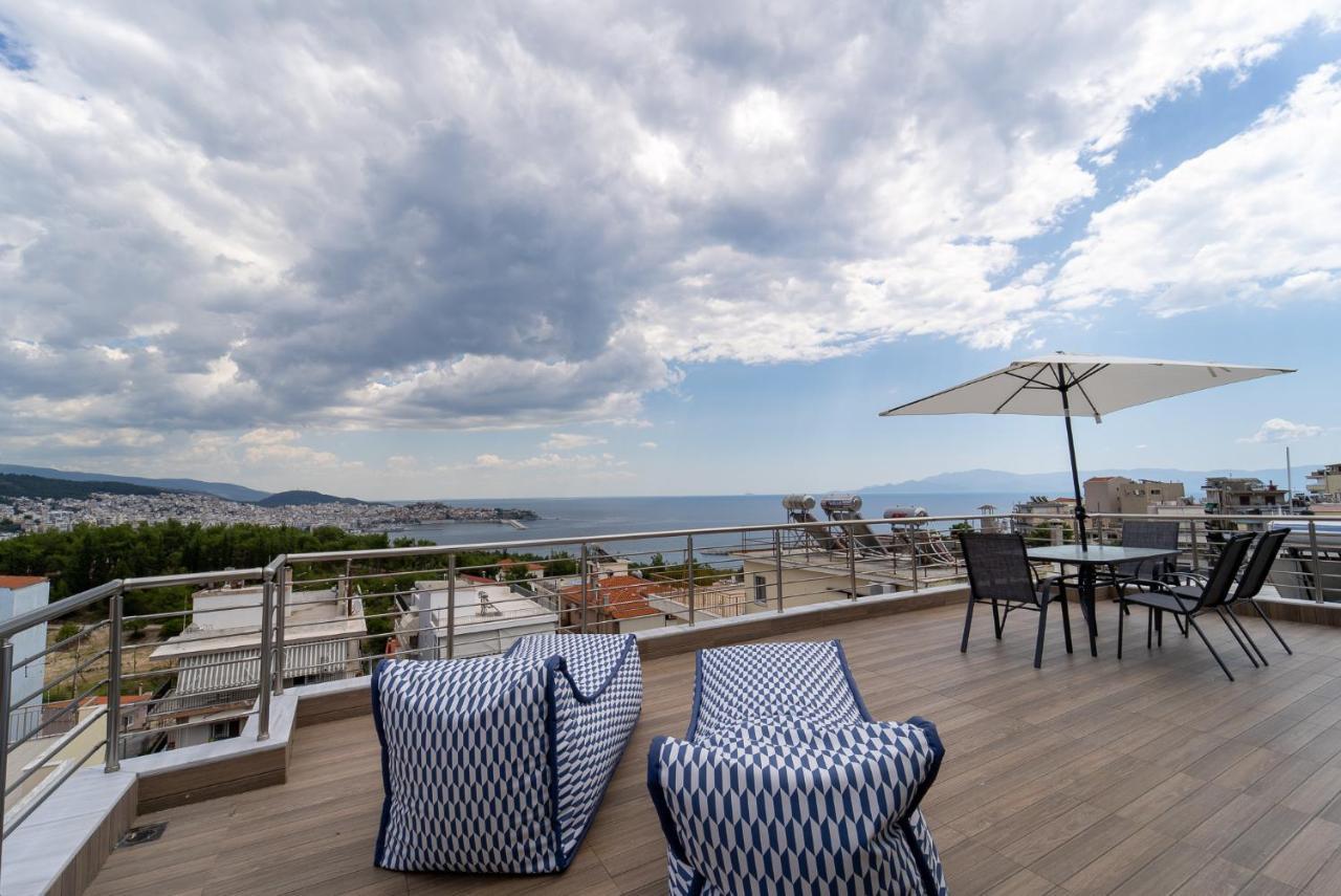 Seametry Premium Residencies Kavala Apartment Exterior foto
